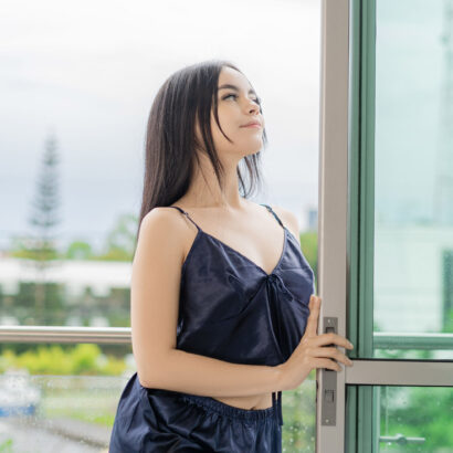 Angel Diaz in Steamy Steps at MetArt