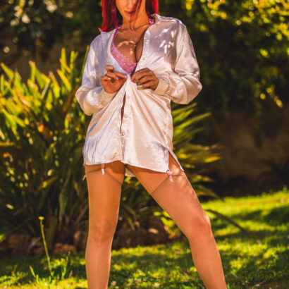 Georgie Darby in Under The Midday Sun at More Than Nylons