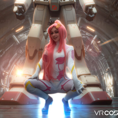Jewelz Blu in Mobile Suit Gundam Seed A XXX Parody at VR Cosplay X