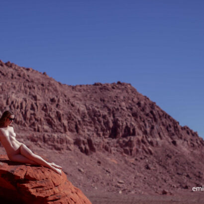 Emily Bloom in Red Rocks
