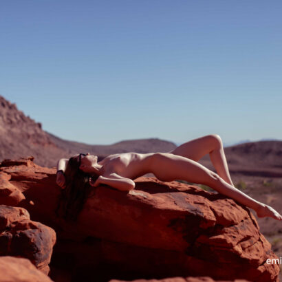 Emily Bloom in Red Rocks