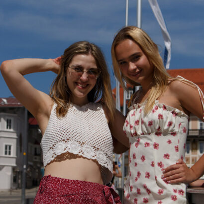 Nyla and Lark in Stuck In Deutschland 1 at Zishy