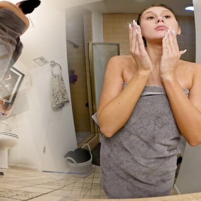 Bri in Opening My World To White Guys at Exploited College Girls