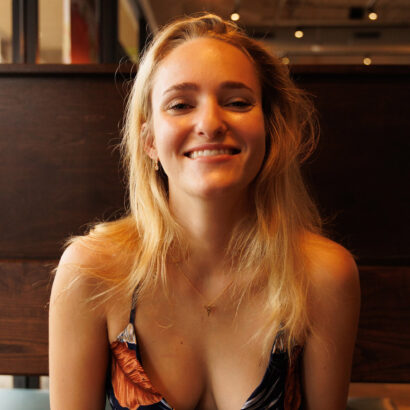 Athena Fleurs in Breakfast Baby at Zishy