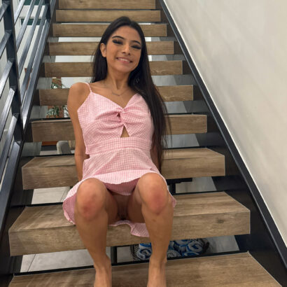 Monica in Bathroom Finale at FTV Girls