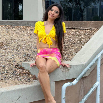 Monica in Doggy Park at FTV Girls