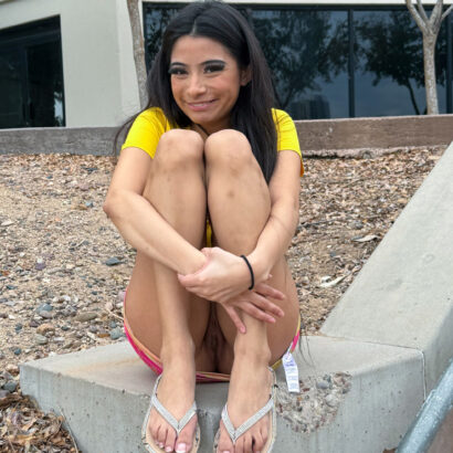 Monica in Doggy Park at FTV Girls