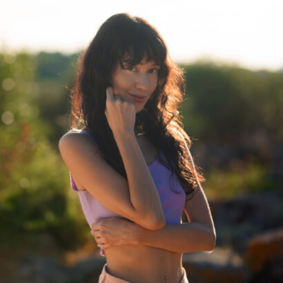 Violet Amrita in Illumination at MetArt