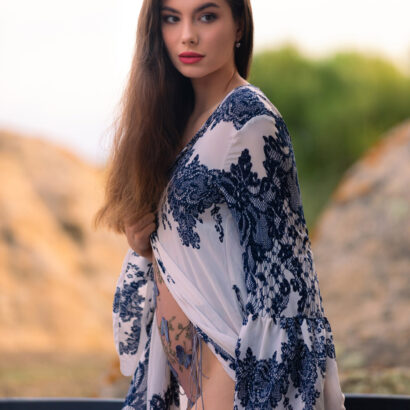 Liz Ocean in Balcony at Femjoy