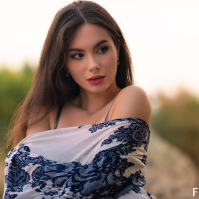 Liz Ocean in Balcony at Femjoy