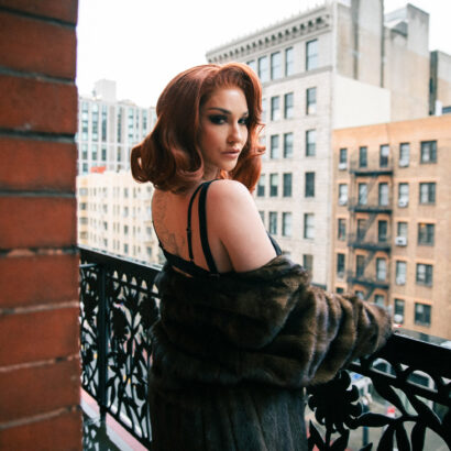 Skye Blue in Skye In The Open at Playboy