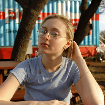 Kerin Metzger in Follow The Rools at Zishy