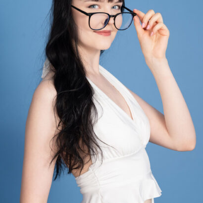 Amelia Riven in Deep Blue at MetArt