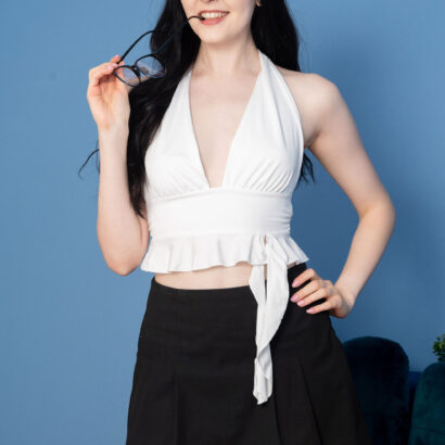 Amelia Riven in Deep Blue at MetArt