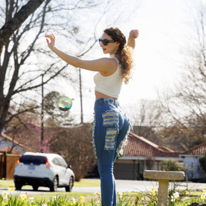 Marie Gaudin in Torn Edges 1 at Zishy