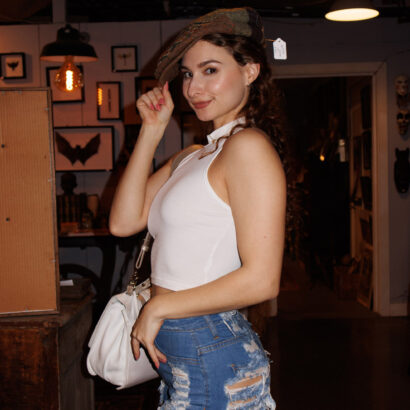 Marie Gaudin in Torn Edges 1 at Zishy