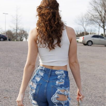 Marie Gaudin in Torn Edges 2 at Zishy