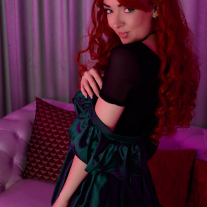 Polly Bangs in Wednesday Agnes A XXX Parody at VR Cosplay X