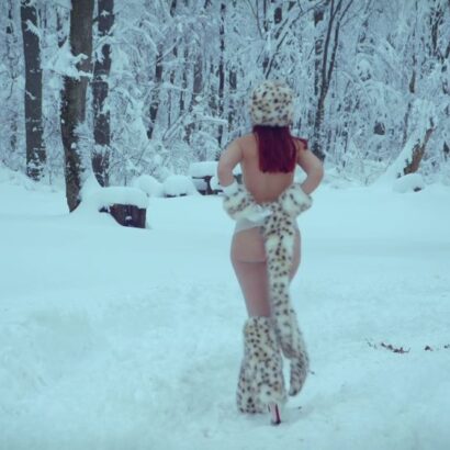 Jeny Smith in Snow Leopard Spotted