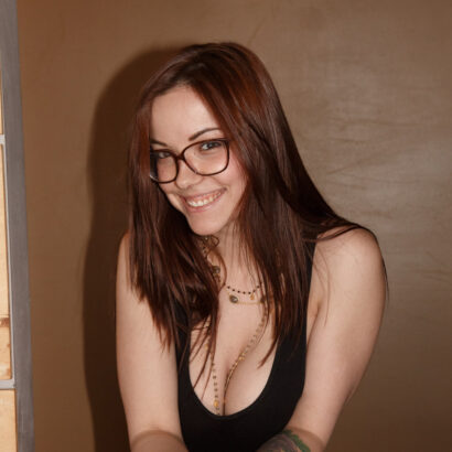 Elizabeth Marxs in Friendly Skies at Zishy