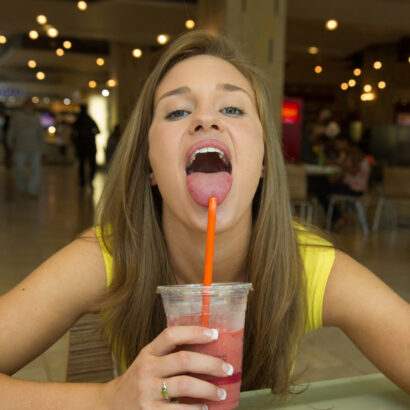 April Brookes in Mall Creeps at Zishy