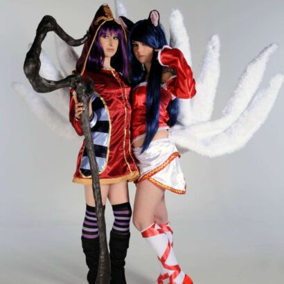 Ahri and Lulu Legends Cosplay