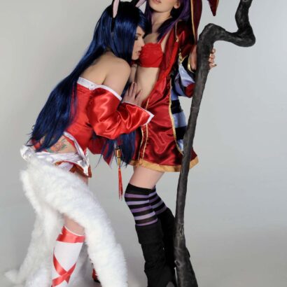 Ahri and Lulu Legends Cosplay