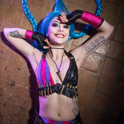 Alessa Savage LOL Jinx XXX Cosplay