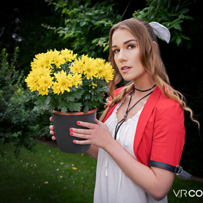 Alexis Crystal Final Fantasy Aerith Gainsborough VR Cosplay X