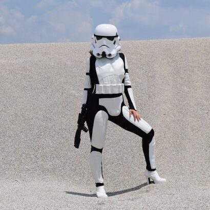 Callista Model Storm Trooper Cosplay