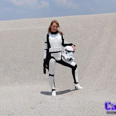 Callista Model Storm Trooper Cosplay