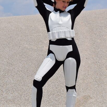 Callista Model Storm Trooper Cosplay