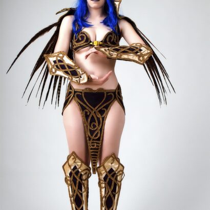 Cassie Sexy Wings Cosplay