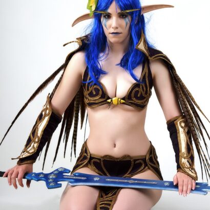 Cassie Sexy Wings Cosplay