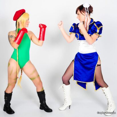 Chun Li and Cammy Cosplay