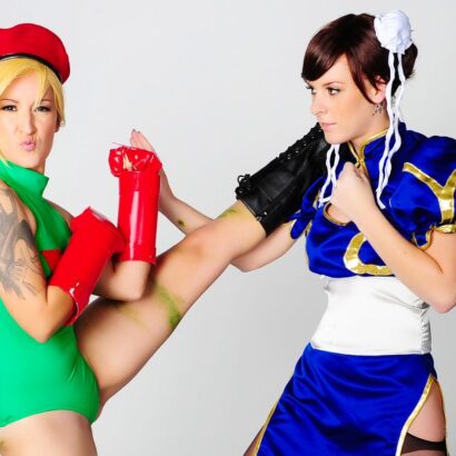 Chun Li and Cammy Cosplay