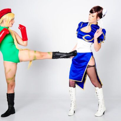 Chun Li and Cammy Cosplay