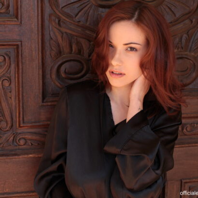 Elizabeth Marxs Sheer Red Glam
