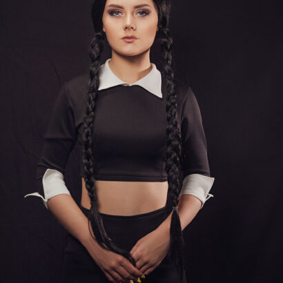 Emily Cutie The Addams Family VR Cosplay X