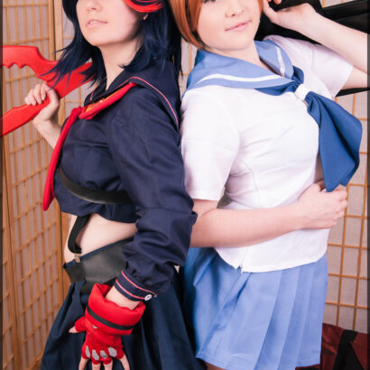 Foxy and Usatame Cosplay Deviants