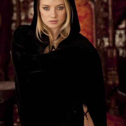 Gadriella Black Shawl Maiden