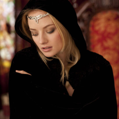 Gadriella Black Shawl Maiden