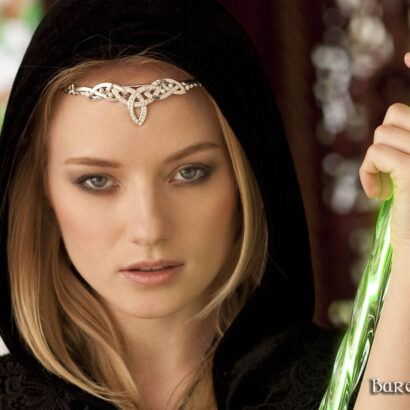 Gadriella Black Shawl Maiden