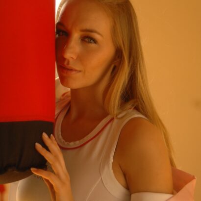 Hayley Marie Nude Boxing Lesson