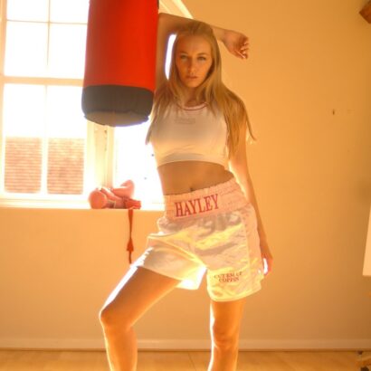 Hayley Marie Nude Boxing Lesson
