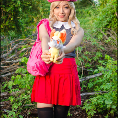 Hitomi Traveling Trainer Cosplay Deviants