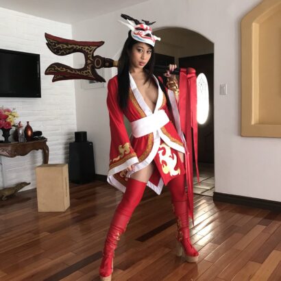 Jade Kush Akali XXX Cosplay