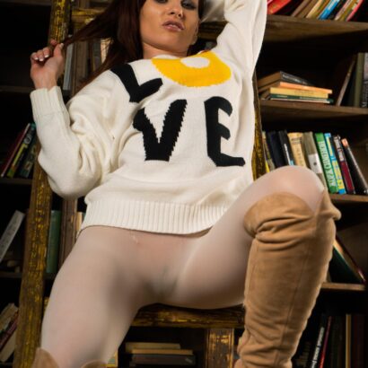 Jeny Smith Library Leggings Voyeur