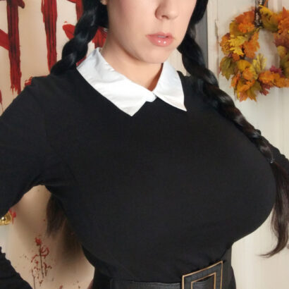 Kayla Kiss Wednesday Addams Cosplay