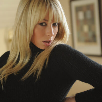 Kirsty Corner Is Sexy In A Black Dress